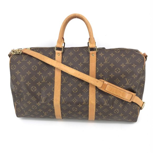 Louis Vuitton Brown Monogram Travel Bag - Picture 1 of 11